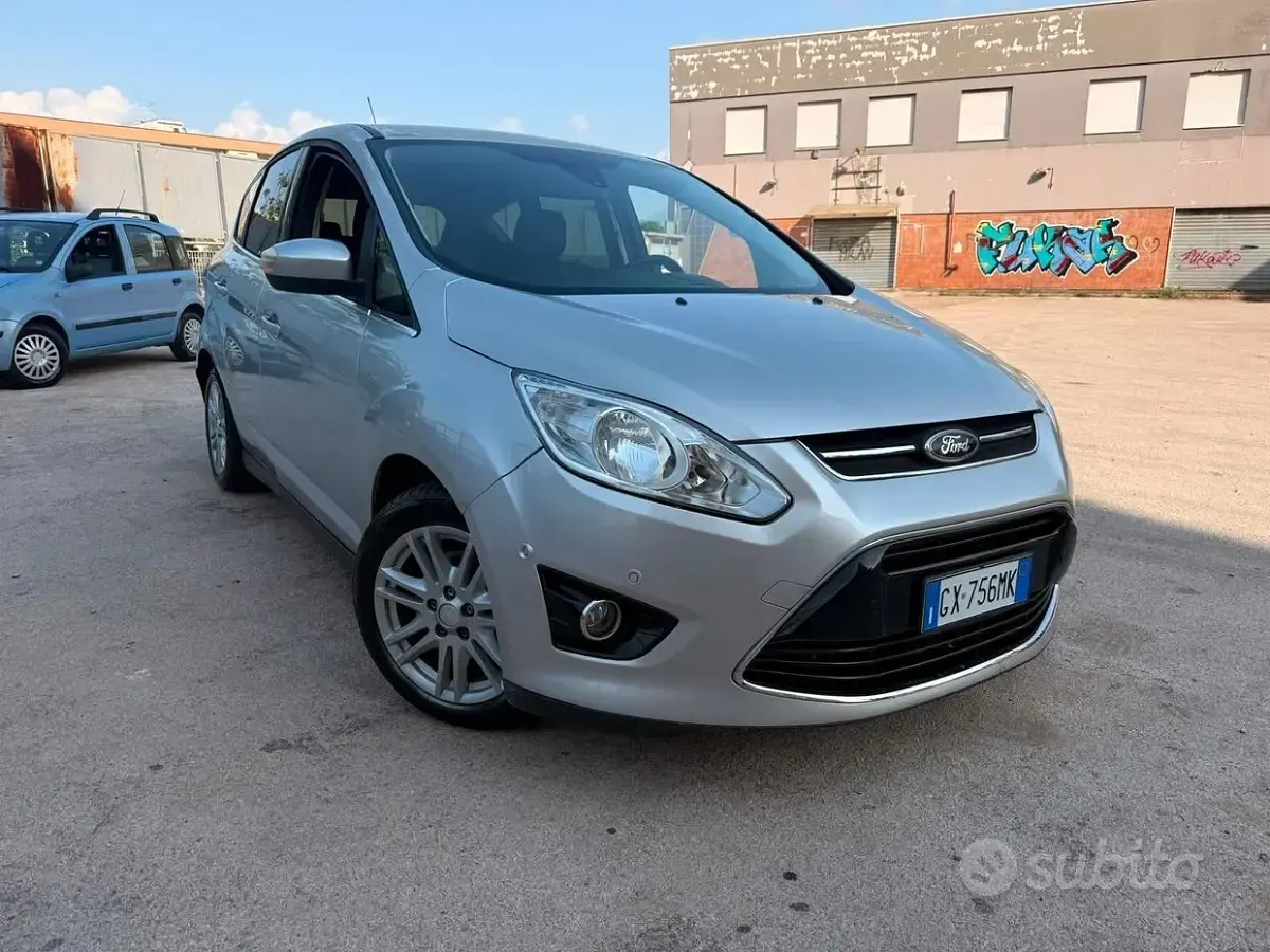 Usata Ford C-MAX Titanium 116 CV (85 kW) 2013 Grigio Monovolume