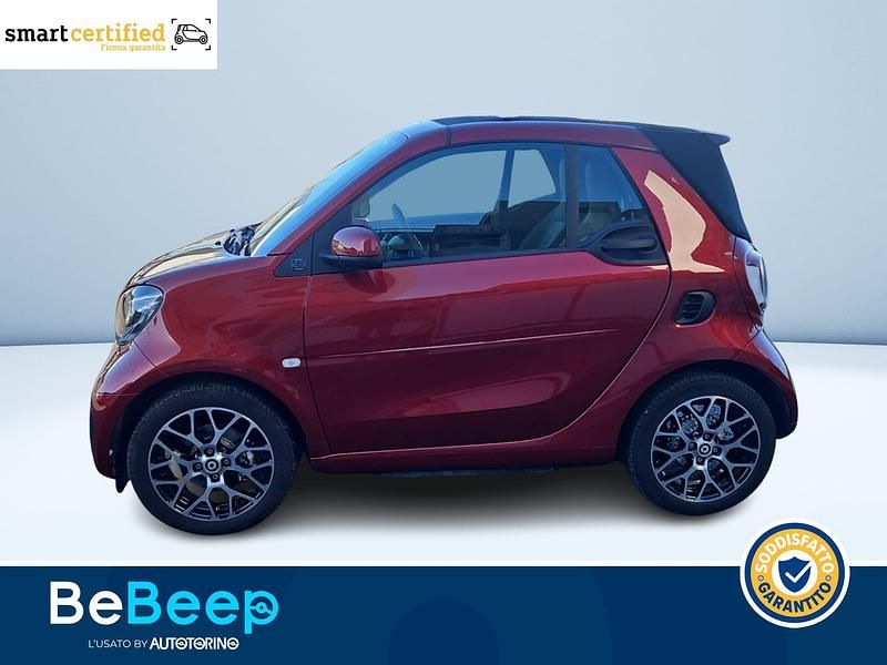 Usata Smart ForTwo Electric Drive Prime 41 kW (56 CV) 2024 Rosso metallizzato Cabrio