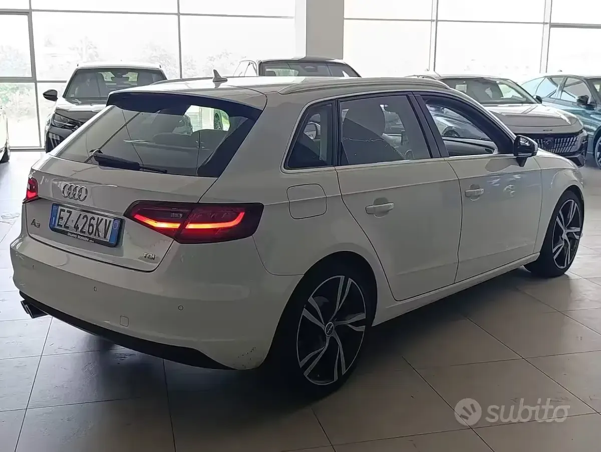 Usata Audi A3 Ambiente 150 CV (110 kW) 2015 Bianco Berlina