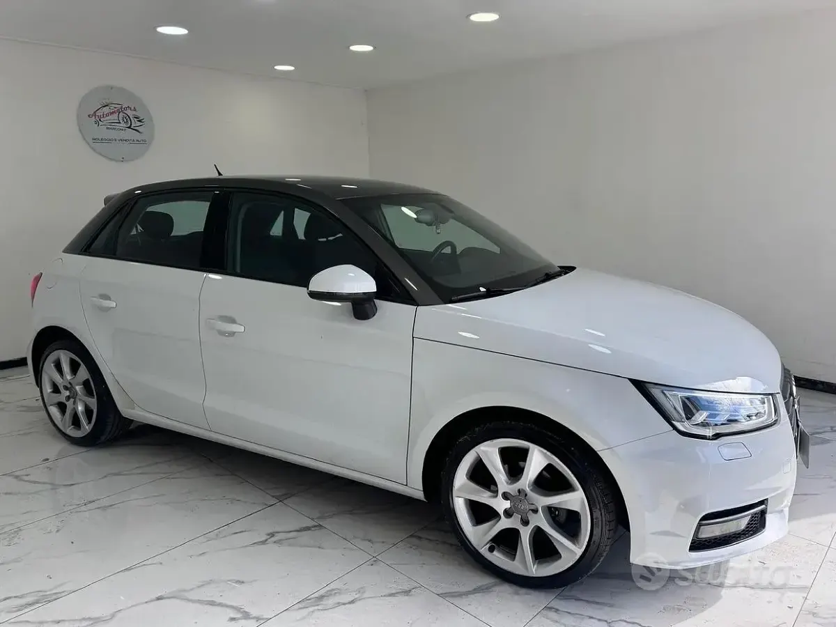 Käytetty Audi A1 Sport 90 HP (66 kW) 2015 Valkoinen Viistoperä