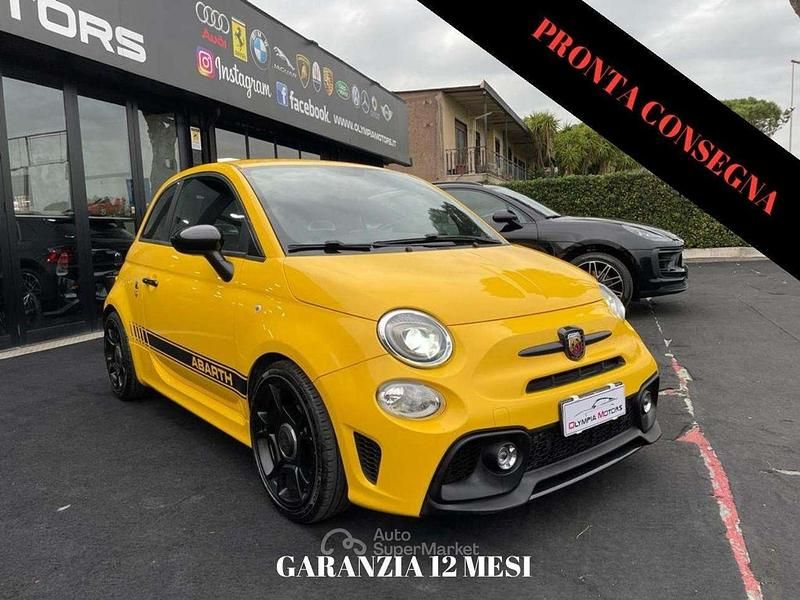 Usata Abarth 595 Pista 160 CV (117 kW) 2018 Giallo Utilitaria