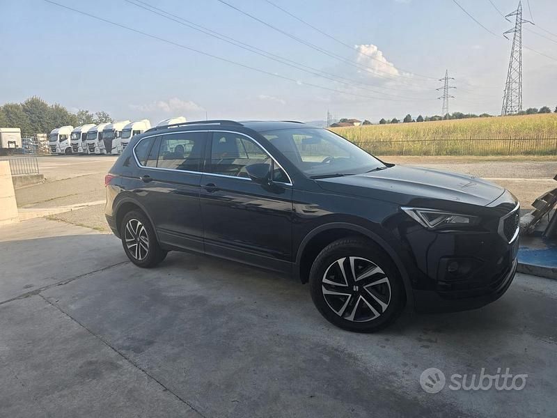 Usata Seat Tarraco 150 CV (110 kW) 2022 Nero SUV