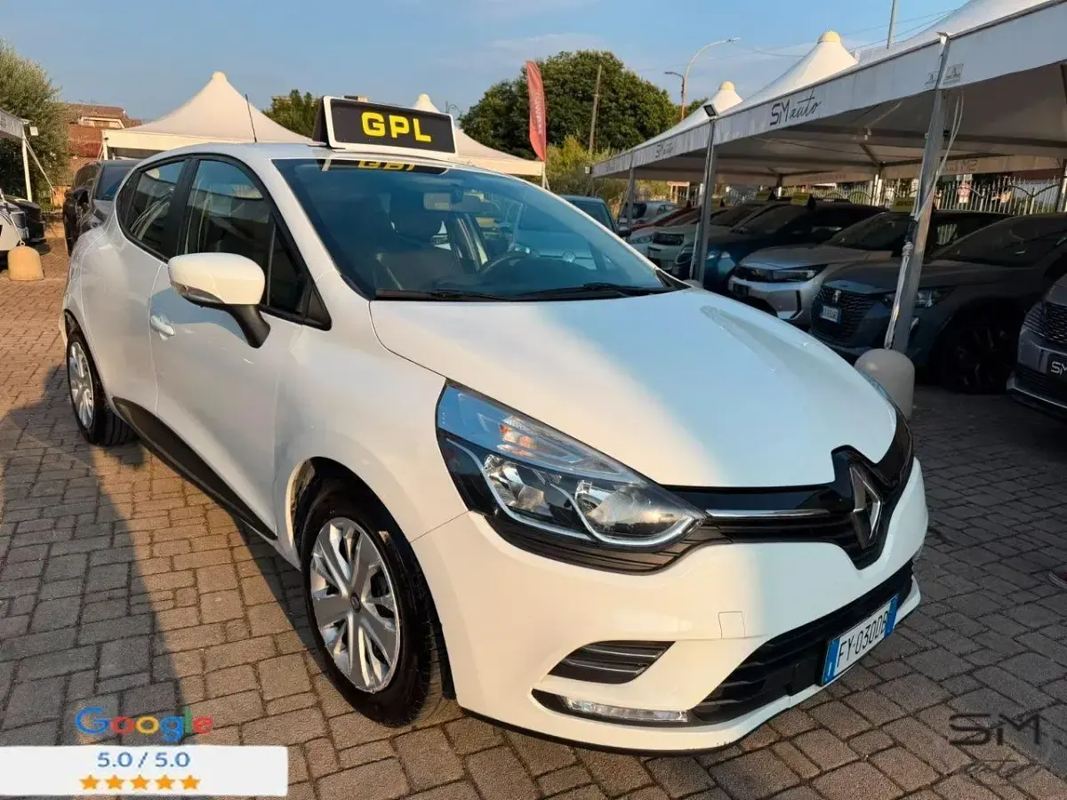 Usata Renault Clio V Life 89 CV (65 kW) 2019 Bianco Berlina