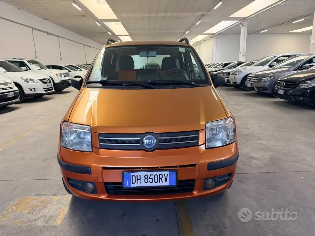 Usata Fiat Panda Dynamic 60 CV (44 kW) 2007 Arancione Utilitaria