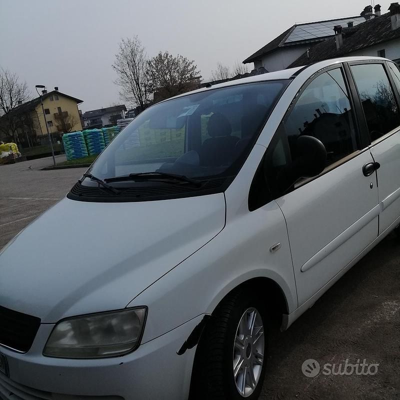 Usata Fiat Multipla 2009 Bianco Monovolume