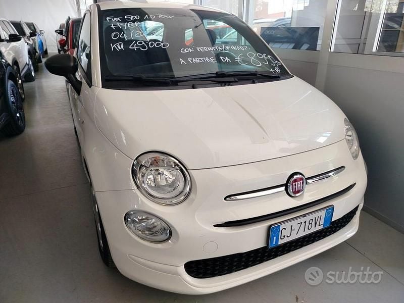 Usata Fiat 500 70 CV (51 kW) 2022 Bianco Utilitaria