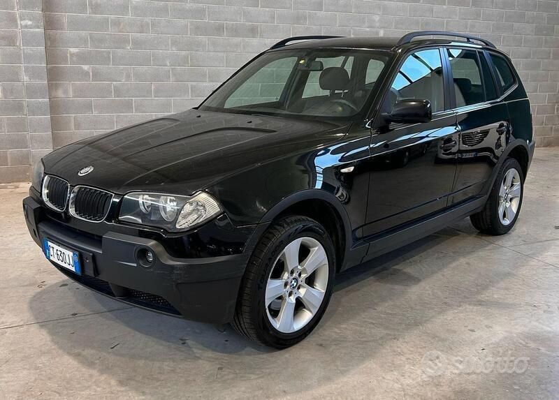 Usata BMW X3 203 CV (149 kW) 2005 Nero SUV