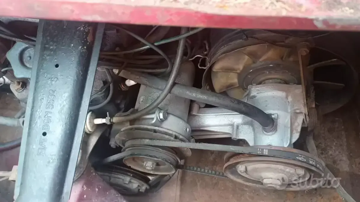 Usata Fiat 850 1970 Rosso Berlina