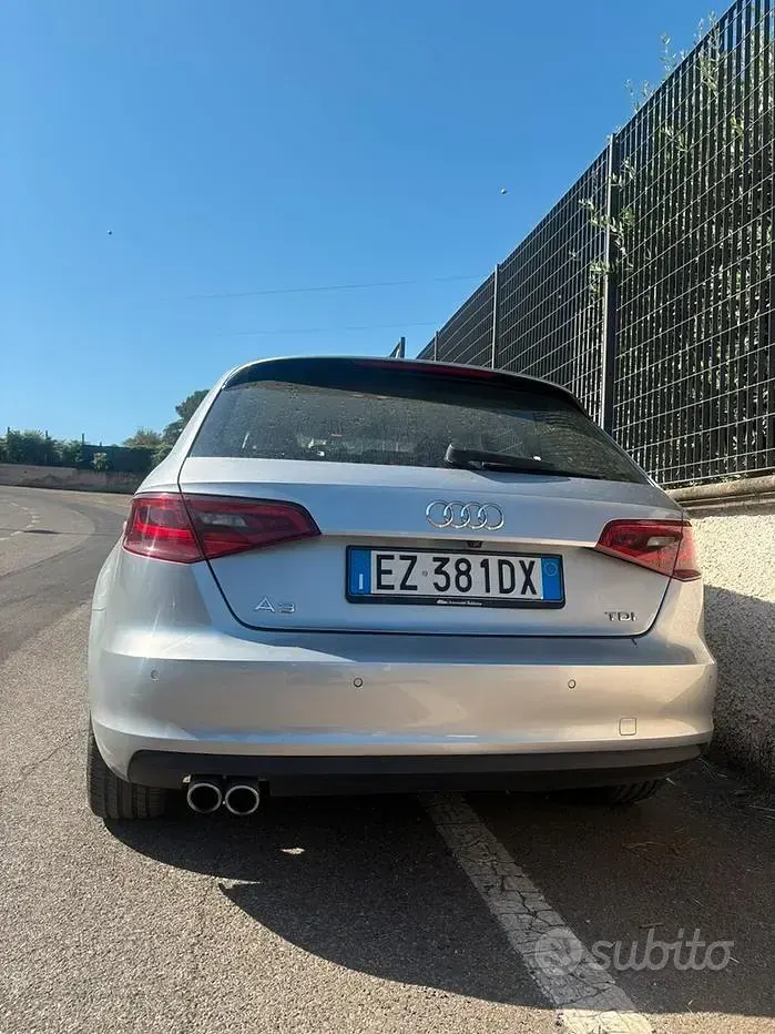 Usata Audi A3 150 CV (110 kW) 2015 Grigio Berlina