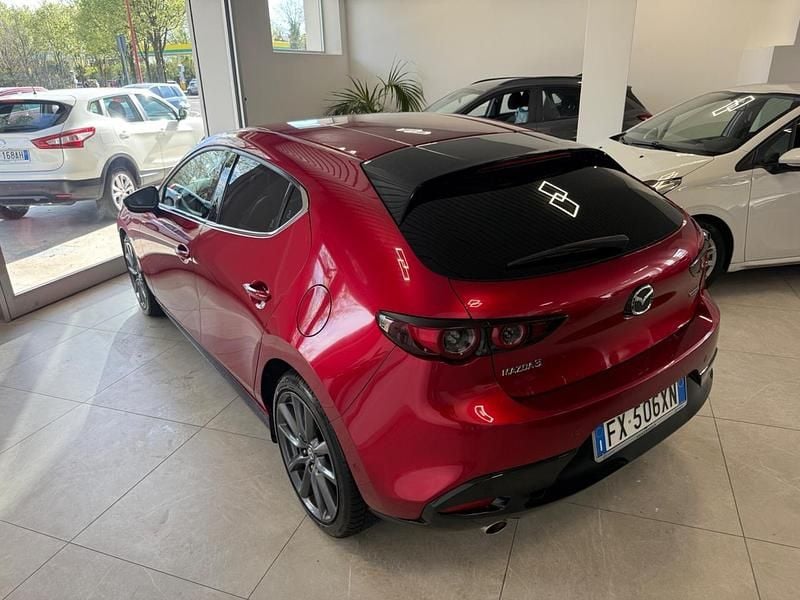 Usata Mazda 3 Exceed 122 CV (89 kW) 2019 Rosso Berlina