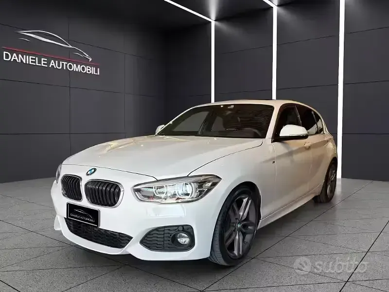 Usata BMW 116 Sport Line 116 CV (85 kW) 2017 Bianco Utilitaria