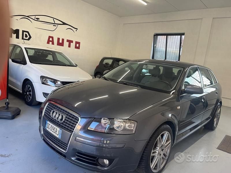Usata Audi A3 170 CV (125 kW) 2007 Grigio Utilitaria