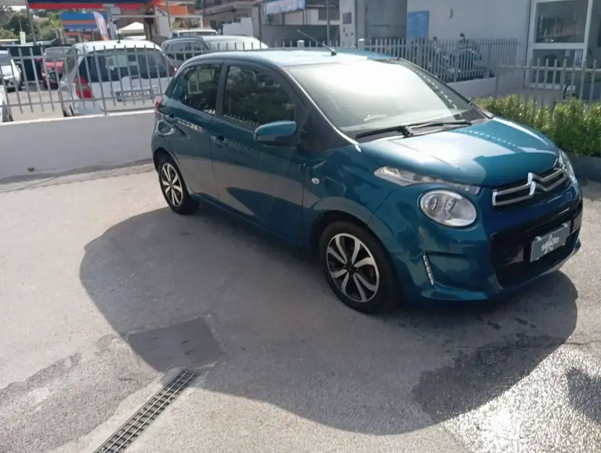 Usata Citroën C1 Shine 72 CV (52 kW) 2021 Blu/azzurro Utilitaria