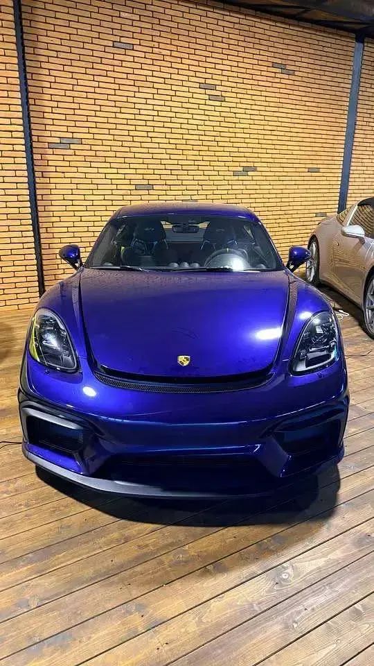 Usata Porsche 718 Cayman GT4 420 CV (308 kW) 2022 Blu/azzurro Coupé