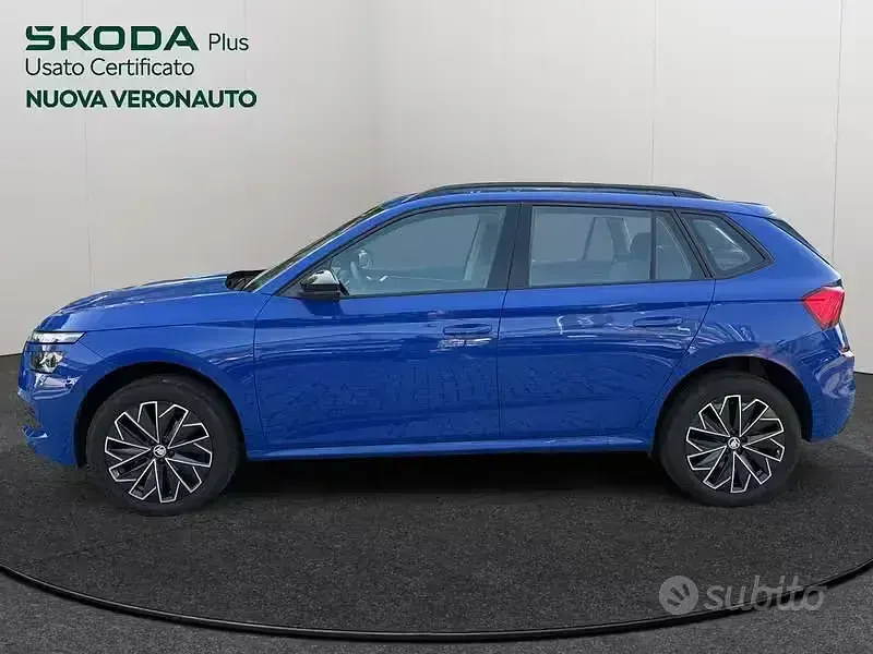 Usata Skoda Kamiq 95 CV (69 kW) 2023 Blu/azzurro SUV