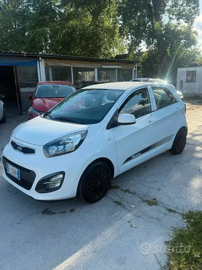 Usata Kia Picanto City 68 CV (50 kW) 2014 Bianco Utilitaria