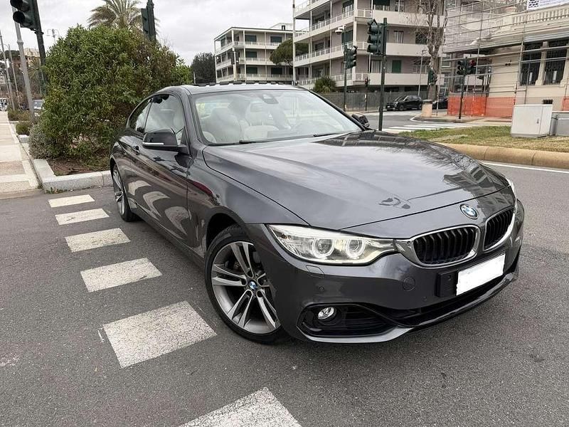 Usata BMW 428 Sport Line 245 CV (180 kW) 2015 Grigio Coupé