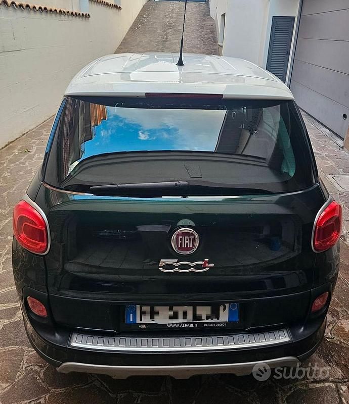 Usata Fiat 500L Trekking 120 CV (88 kW) 2016 Verde Monovolume