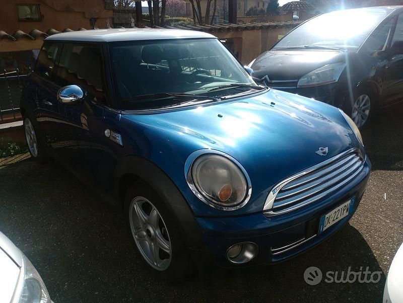 Usata Mini Cooper Salt 120 CV (88 kW) 2007 Blu Utilitaria