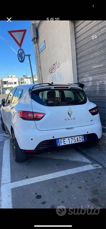 Usata Renault Clio IV 90 CV (66 kW) 2016 Bianco Berlina