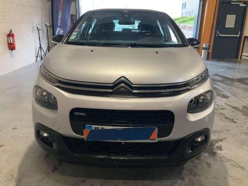 Usata Citroën C3 PureTech 82 CV (60 kW) 2017 Argento tetto nero Berlina