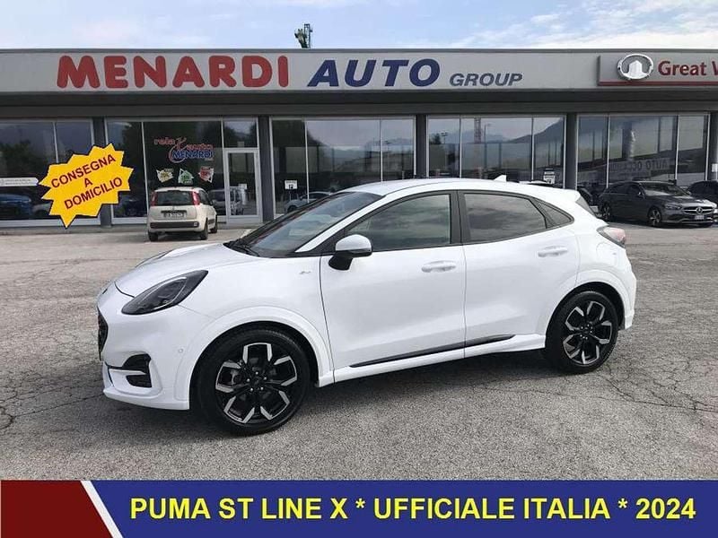 Bianco Usata 2024 Ford Puma ST-Line X SUV | 16.400 € (Super prezzo) - Immagine 1/4