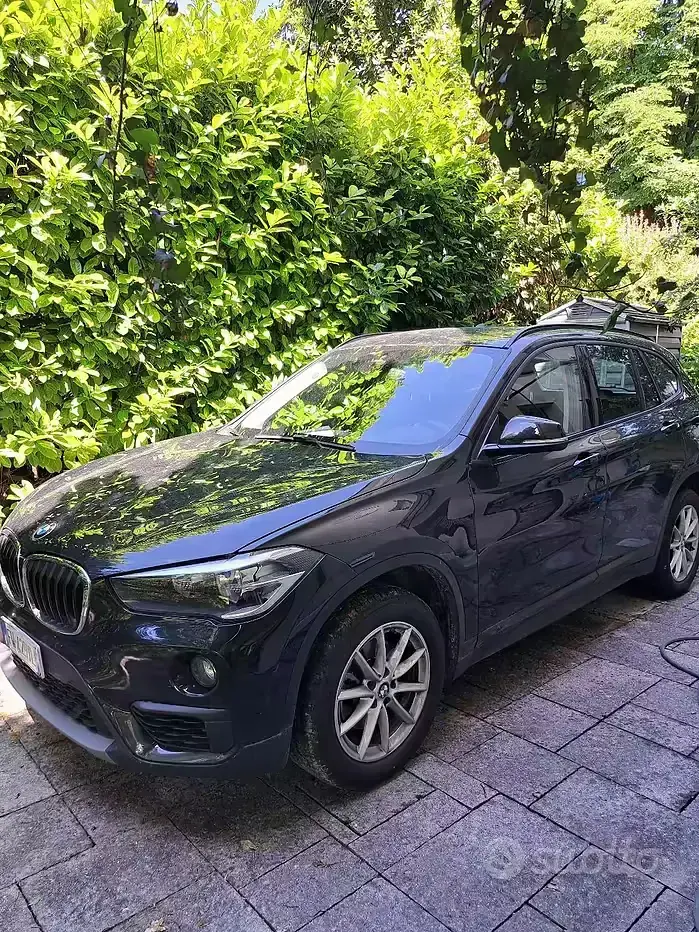 Usata BMW X1 Efficient Dynamics 150 CV (110 kW) 2019 Nero SUV