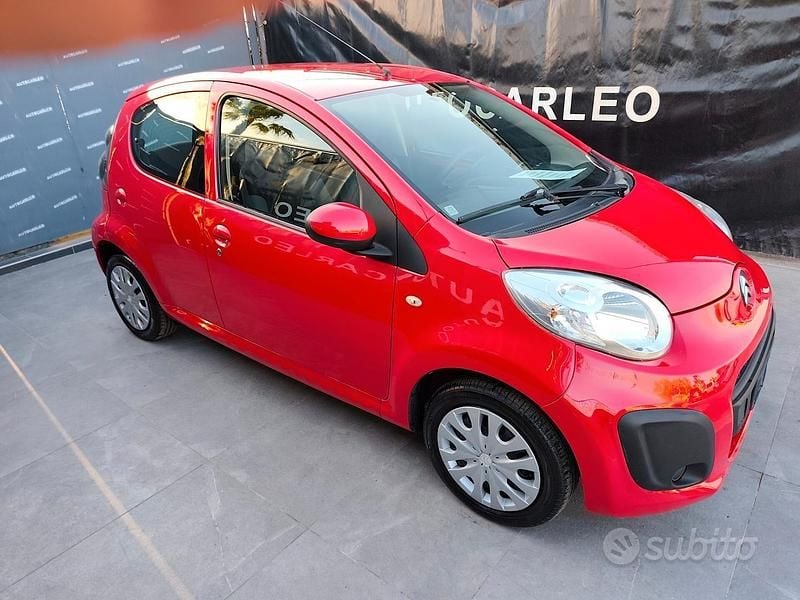 Usata Citroën C1 68 CV (50 kW) 2013 Rosso Utilitaria