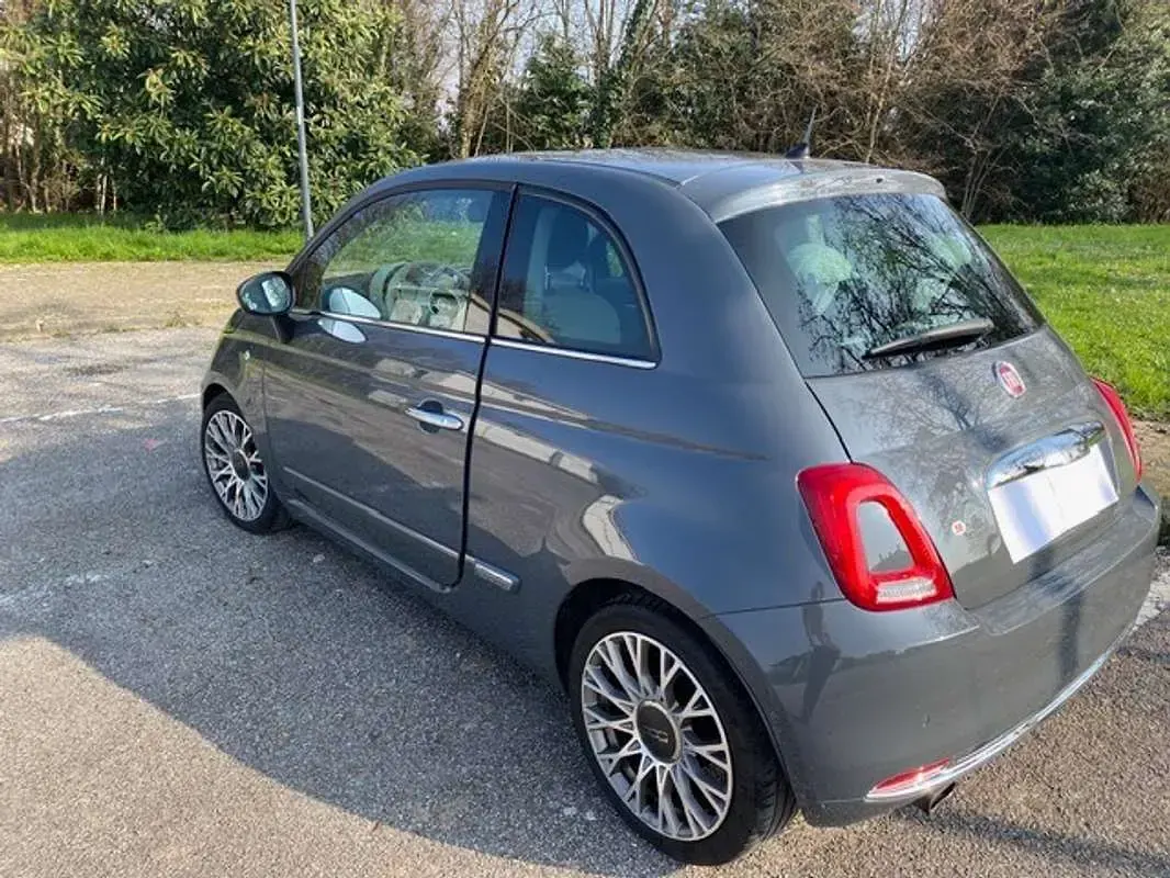 Usata Fiat 500 Lounge 86 CV (63 kW) 2016 Grigio Utilitaria
