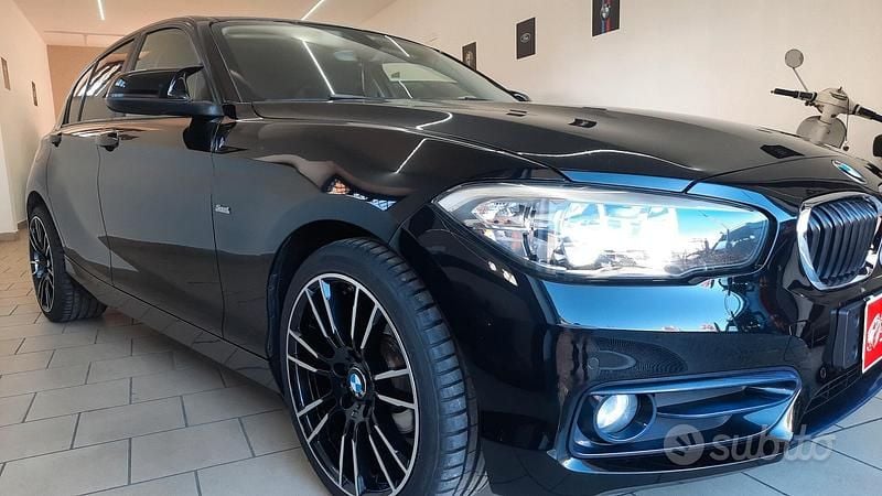 Usata BMW 116 Efficient Dynamics 116 CV (85 kW) 2015 Nero Utilitaria