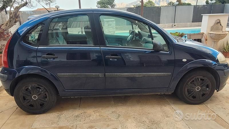 Usata Citroën C3 92 CV (67 kW) 2003 Blu Utilitaria