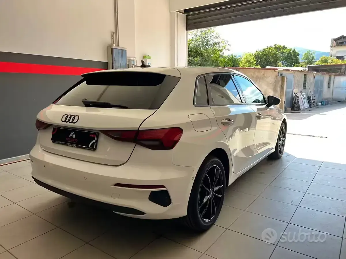 Usata Audi A3 Business 110 CV (80 kW) 2020 Bianco Berlina