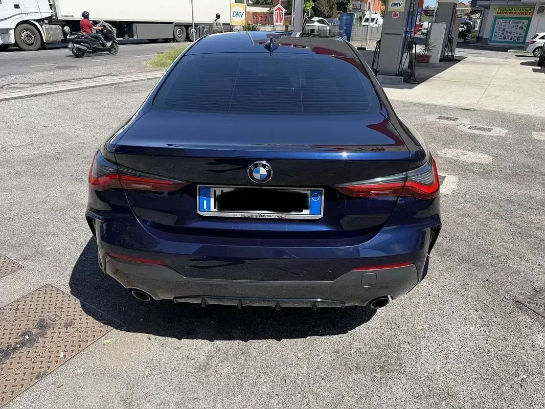 Usata BMW 420 Coupé M Sport 190 CV (139 kW) 2021 Blu/azzurro Coupé