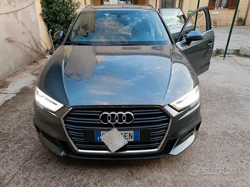 Usata Audi A3 S-Line 150 CV (110 kW) 2016 Grigio Berlina
