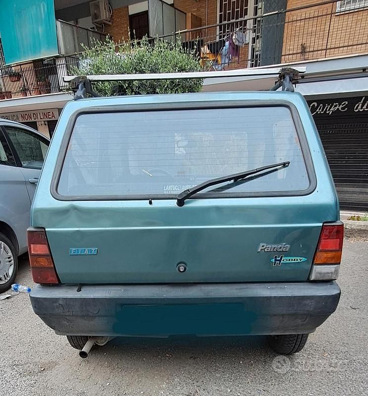 Usata Fiat Panda 2003 Verde Utilitaria