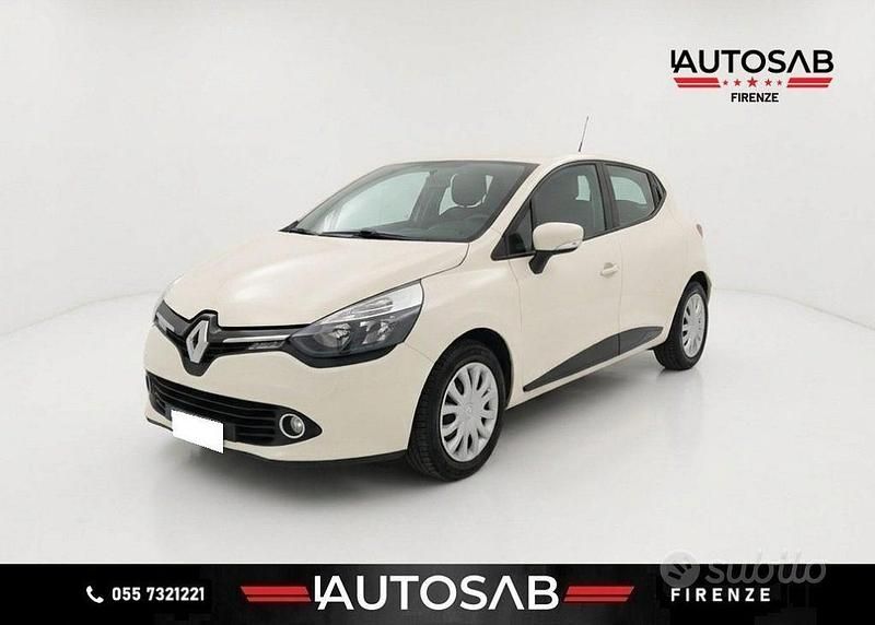 Usata Renault Clio IV 75 CV (55 kW) 2015 Bianco Berlina