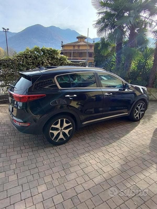 Usata Kia Sportage GT-Line 116 CV (85 kW) 2017 Nero SUV