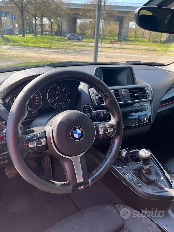 Usata BMW 116 M Sport 2015 Nero Utilitaria