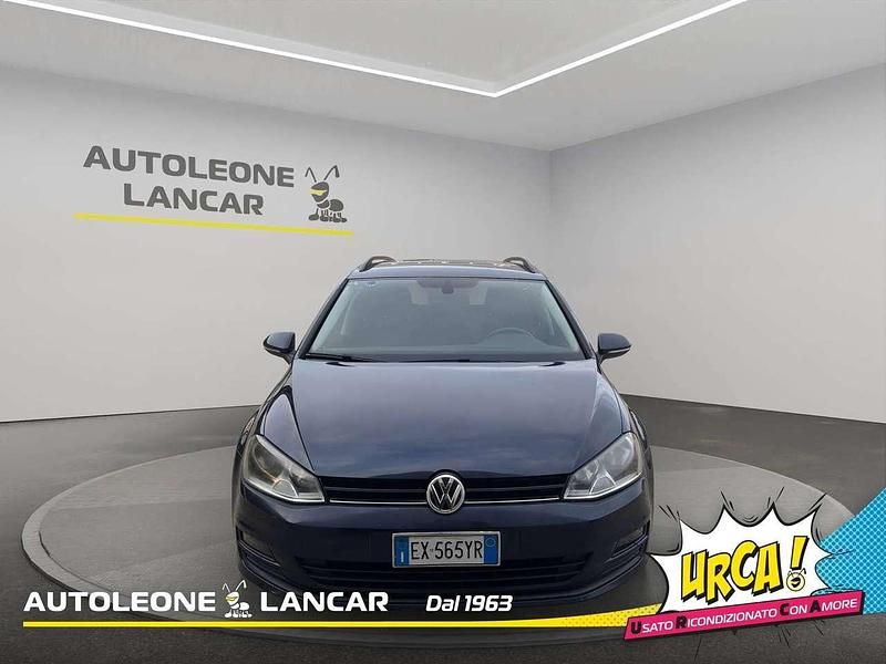 Usata VW Golf VII Comfortline 105 CV (77 kW) 2014 Blu Station wagon