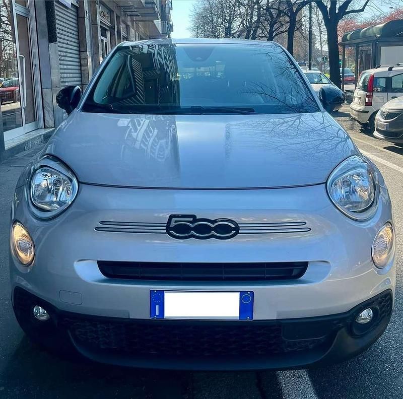 Usata Fiat 500X Club 129 CV (94 kW) 2022 Argento SUV