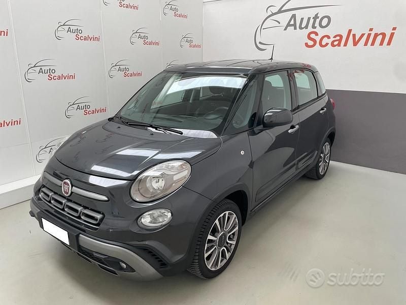 Usata Fiat 500L Cross 95 CV (69 kW) 2019 Grigio Monovolume