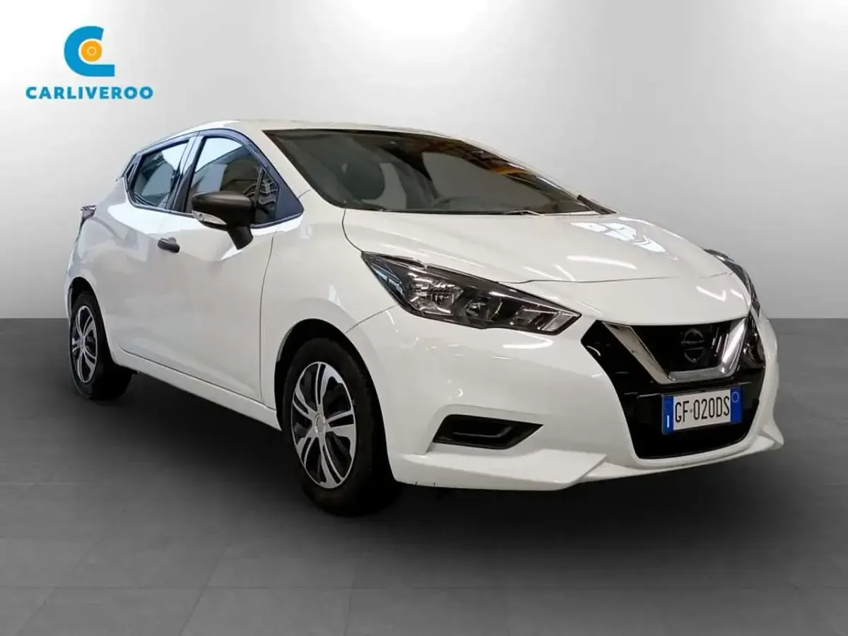 Second-hand Nissan Micra Visia 92 CP (67 kW) 2021 Alb Hatchback
