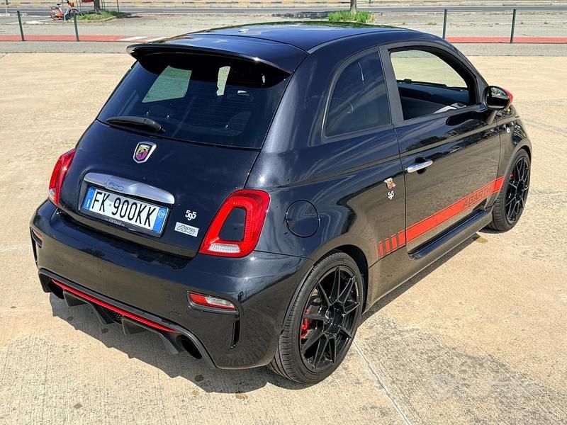 Usata Abarth 595 Pista 160 CV (117 kW) 2017 Nero Berlina