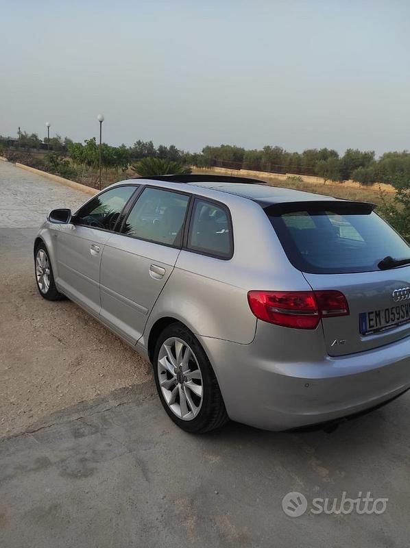 Usata Audi A3 S-Line 2012 Grigio Utilitaria