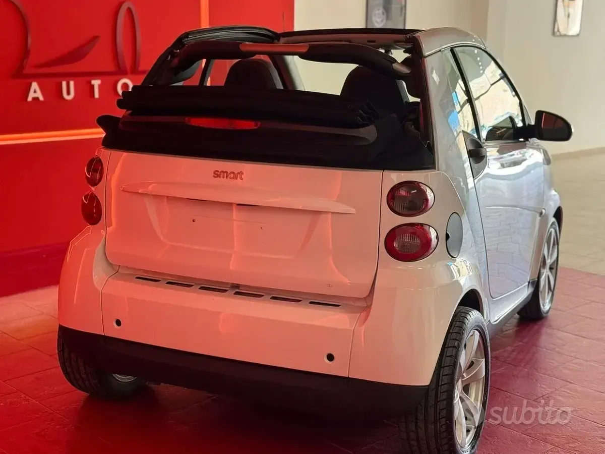 Usata Smart ForTwo Cabrio Pure 45 CV (33 kW) 2008 Bianco Cabrio