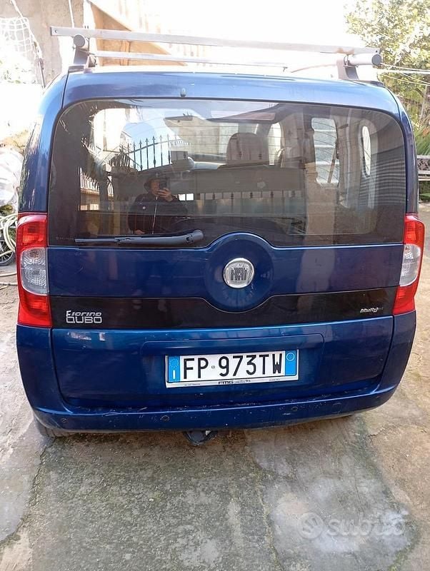 Usata Fiat Qubo Trekking 75 CV (55 kW) 2008 Blu Monovolume