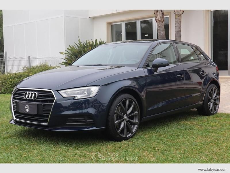 Usata Audi A3 Sport 116 CV (85 kW) 2018 Blu/azzurro Berlina