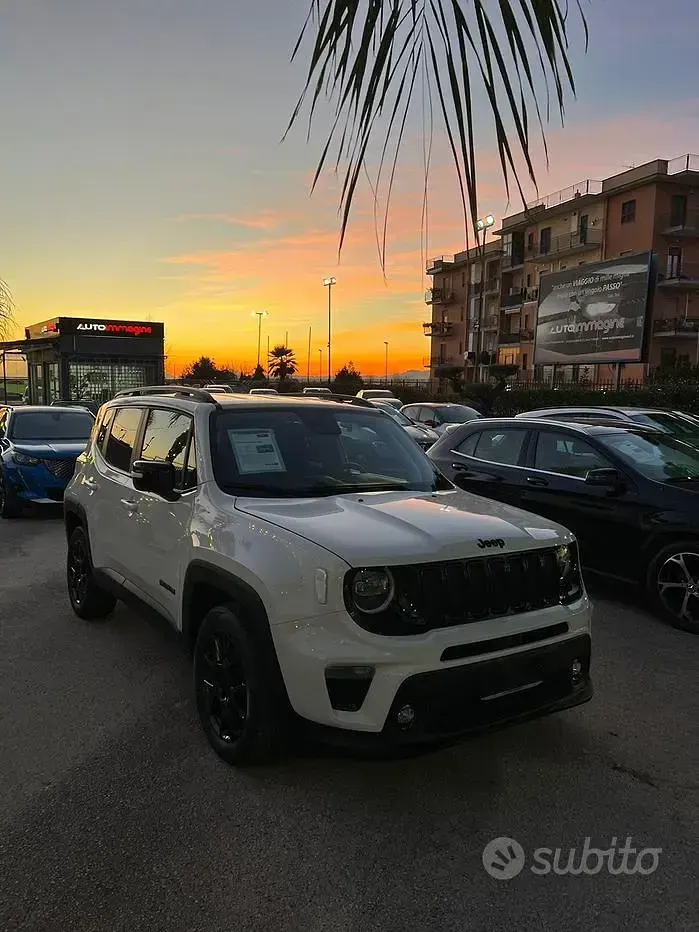 Usata Jeep Renegade 130 CV (95 kW) 2024 Bianco SUV
