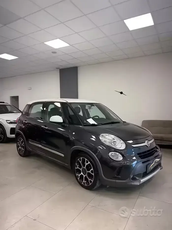 Usata Fiat 500L Trekking 95 CV (69 kW) 2016 Grigio Monovolume