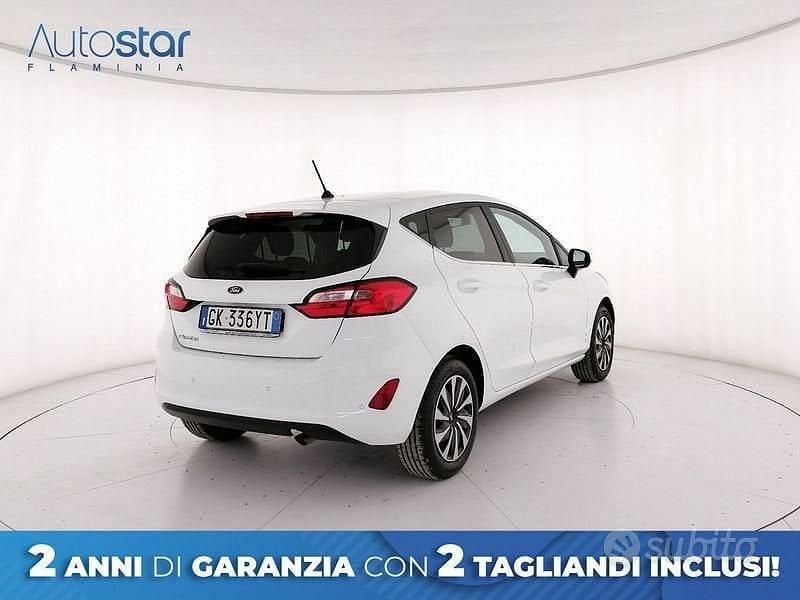 Usata Ford Fiesta Titanium 75 CV (55 kW) 2022 Bianco Berlina